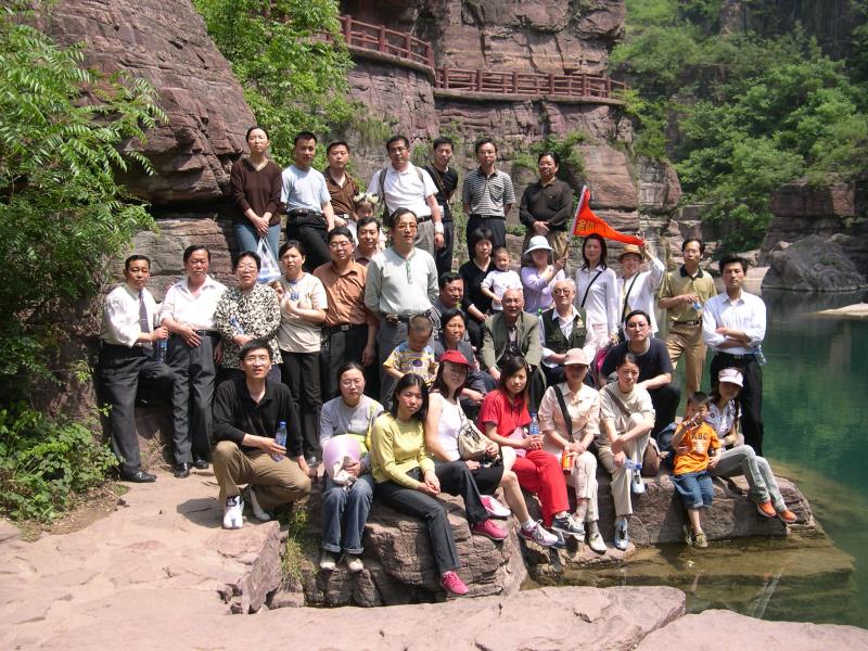 Lawyer Jin Yan at the Tourism World Geopark